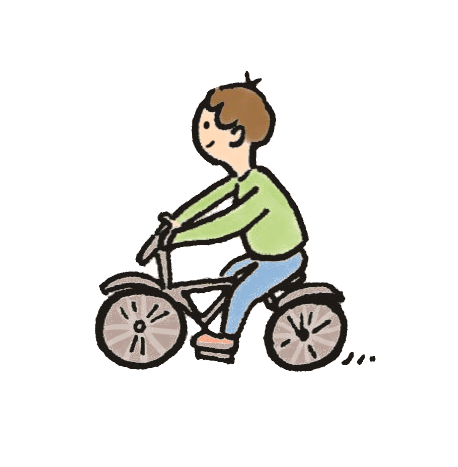 a. Ich fahre gern Rad.